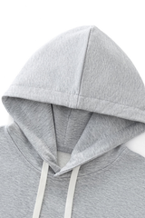 Women's Fall Cropped Openwork Lace Patchwork Hoodie