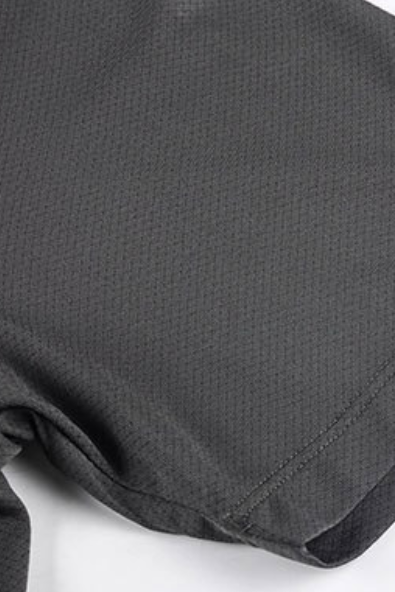 Men's Spliced Quick Dry Sports Short Sleeve T-shirt