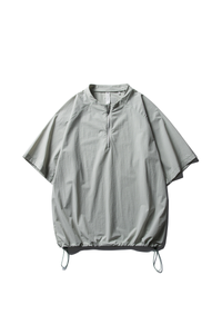 Unisex Lightweight Half Zip Stand Collar Quick Dry T-shirt