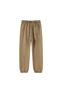 Unisex Fall Fleece Wax Dyed  Vintage Athletic Jogger
