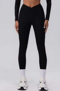 Women's V-Cross Butt-Lifting Quick Dry Fitness Yoga Leggings