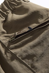 Men's Outdoor Loose Waterproof Drawstring Cargo Shorts
