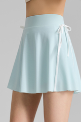 Women's Tennis Sets: Polo V-neck t-shirt And Pleated Skirt