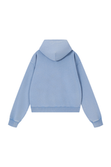 Unisex Fall Washed Vintage Boxy  Comfort Color Hooded Jacket