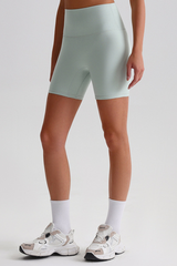 Women's Mid-Rise Butt-Lifting  Sport Shorts