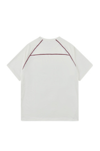Men's Outdoor Striped Color-Block Relaxed Quick Dry T-Shirt