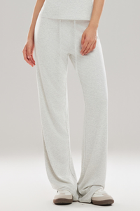 Women’s Drawstring Waist Relaxed Straight Leg Yoga Pants