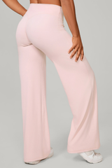 Women's Mid-High Waist Straight-Leg Pants