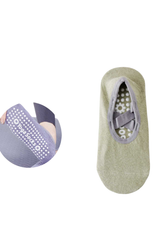 Women's Silicone Non-Slip Cross-Strap Pilates Yoga Socks