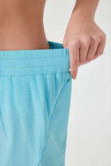 Women Ice Feeling Quick Dry Loose Fit Breathable Outdoor Running Yoga Sports Fitness Shorts