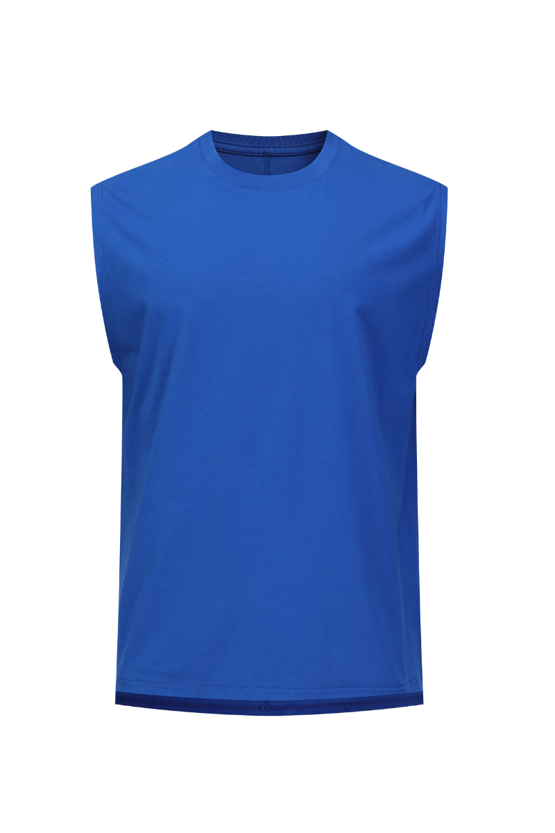 Men's Loose Fit Sleeveless Workout Tank Top