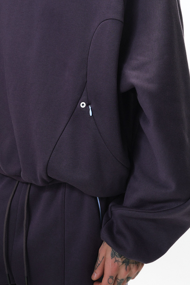 Unisex Fall Set:Relaxed Fleece Hoodie And Sweatpants