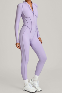 Women's athletic all-in-one pantsuit