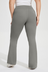 Plus Size Women's Butt Lifting Yoga Flare Pants