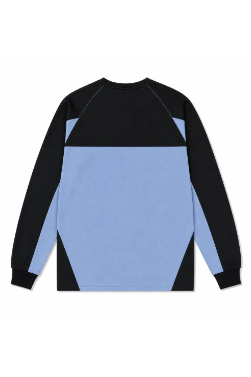 Men's Fall Color Block Raglan Long Sleeve Sports Jersey