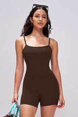 Women’s U-back One-piece Sexy-Power Studio Jumpsuit