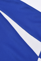 Men's V-Neck Color Block Breathable Mesh Panel Sports Jersey