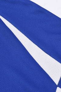 Men's V-Neck Color Block Breathable Mesh Panel Sports Jersey