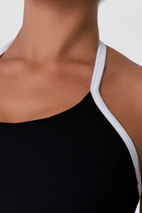 Women's Halterneck Tank Top And Wide Leg Pants Sets