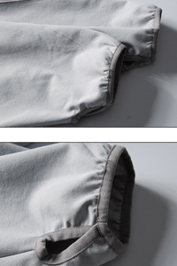 Women's Fall Color-Block Patchwork Multi-Pocket Sport Hoodie