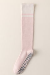 Non-Slip Grippy Dots Knee-High Yoga  Pilates Socks
