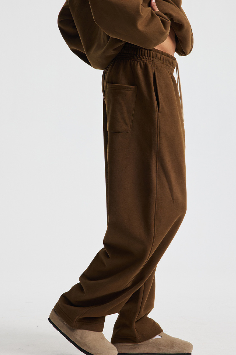 Insulated curved-blade long pants