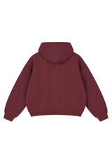 Unisex Fall Fleece Drop Shoulder Pullover Hooded Sweatshirts