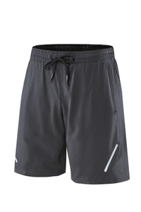 Men's Casual Quick Dry Reflective Stripes Sports Shorts