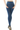 Women's Stretchy Double-Button High-Rise Skinny Pants