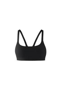 Women's Thin Straps U neck Colorful Print Sports Yoga Bra