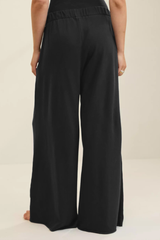 High-waist yoga pants with a floor-length design