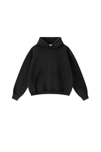 Men's Washed Fleece-lined Hoodie