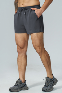 Men's Soft Breathable Athletic Shorts With Built In Liner