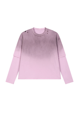 Unisex 100% cotton Vintage Wash Gradient Relaxed Pullover