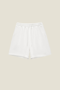 Unisex Washed Gradient Shorts - Side Pocket Straight Drawstring