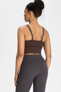 Breast Pad-Incorporated Speed Bra