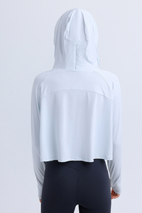 Women's Summer Lightweight Sun Protection UPF Hooded Jacket