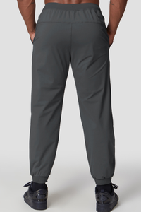 Men's  Quick-Dry Elastic Waist Drawstring Tapered Joggers