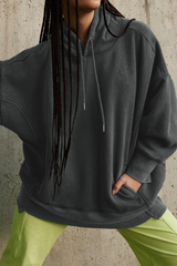 Hooded, relaxed-fit casual sweatshirt