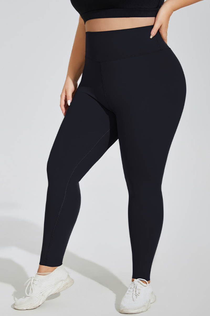 Plus Size Women's Butt-Lifting Yoga Leggings