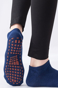 Women's Athletic Silicone Non-Slip Low-Cut Yoga Socks