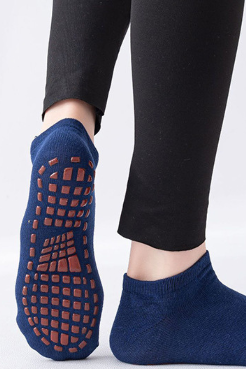 Women's Athletic Silicone Non-Slip Low-Cut Yoga Socks