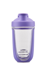 500ml Sports Shaker Bottle With Clear Body & Blender Ball