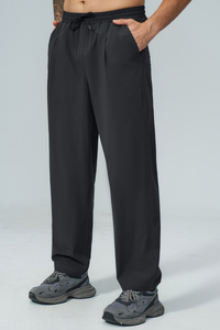 Men's Fall Elastic Waist Drawstring Relaxed Casual Pants