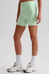 Women's Mid-Rise Butt-Lifting  Sport Shorts