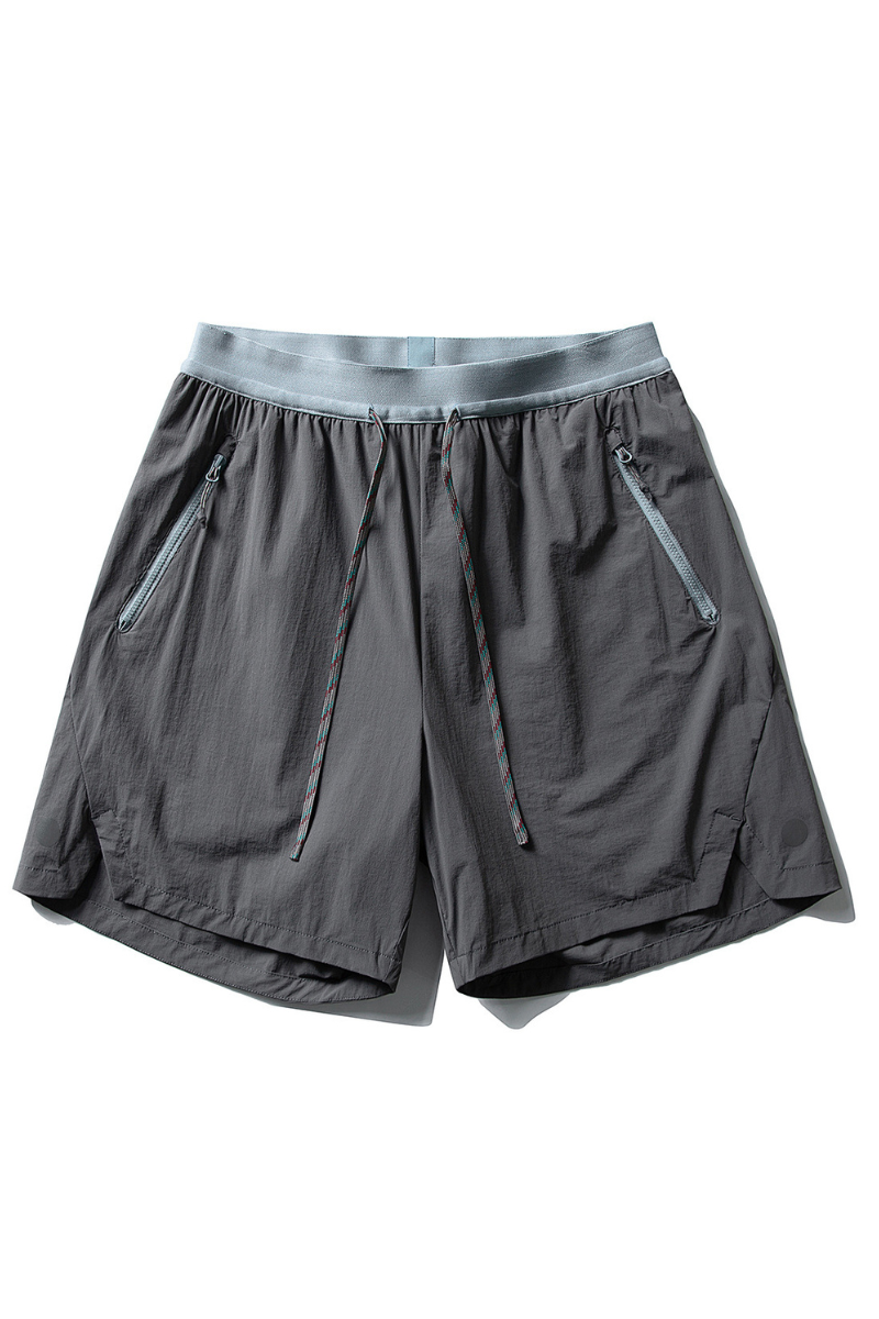 Unisex Color Block Quick-dry  Lightweight Sports Shorts