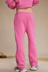 Straight-cut casual pants