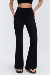 Women's High Waist Seamless Scrunch Flare Yoga Leggings