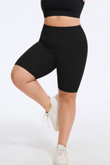 Plus Size Women's Butt Lifting Yoga Capri Leggings