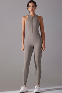 Women's Athletic Slimming Cut Out Backless  Jumpsuits